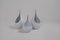 Midcentury Ceramic Pungo Vases by Stig Lindberg for Gustavsberg, 1950s, Set of 3, Image 7