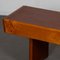 Vintage Wood and Opaline Low Console, 1960s 3