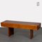 Vintage Wood and Opaline Low Console, 1960s, Image 1