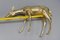 Mid-Century Modern Brass Standing Doe Deer Sculpture, 1970s 15