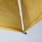 Mid-Century Modern Pyramid Metal and Parchment Hanging Light, 1960s 17