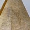 Mid-Century Modern Pyramid Metal and Parchment Hanging Light, 1960s 16