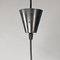 Lampe à Suspension Mid-Century Moderne en Métal et Parchemin, 1960s 19