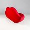 Italian Modern Red Sofa, 1970s 7