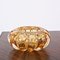 Amber Murano Bullicante Glass Ashtray from Barrovier, Italy, 1960s 9