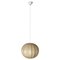 Mid-Century Beige Cocoon Pendant by Achille Castiglioni for Hille, Italy, 1960s 1