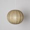 Mid-Century Beige Cocoon Pendant by Achille Castiglioni for Hille, Italy, 1960s 2