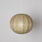 Mid-Century Beige Cocoon Pendant by Achille Castiglioni for Hille, Italy, 1960s, Image 2