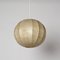 Mid-Century Beige Cocoon Pendant by Achille Castiglioni for Hille, Italy, 1960s 8