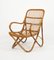 Mid-Century Bamboo and Rattan Armchairs in the style of Tito Agnoli Style, Italy 1960s, Image 13