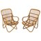 Mid-Century Bamboo and Rattan Armchairs in the style of Tito Agnoli Style, Italy 1960s, Image 1