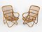 Fauteuils Mid-Century en Bambou et Rotin dans le style de Tito Agnoli Style, Italie 1960s 10