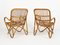 Mid-Century Bamboo and Rattan Armchairs in the style of Tito Agnoli Style, Italy 1960s, Image 15