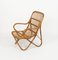 Fauteuils Mid-Century en Bambou et Rotin dans le style de Tito Agnoli Style, Italie 1960s 11