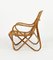 Fauteuils Mid-Century en Bambou et Rotin dans le style de Tito Agnoli Style, Italie 1960s 12