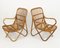 Mid-Century Bamboo and Rattan Armchairs in the style of Tito Agnoli Style, Italy 1960s 4