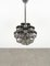 Mid-Century Chandelier in Aluminum and Steel attributed to Max Sauze for Sciolari, Italy, 1970s, Image 8