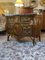 Inlay and Marble Top Bombe Chest of Drawers 5