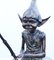 Bronze Pixie Toadstool Fishing Statue, Image 5