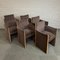 401 Break Chairs by Mario Bellini for Cassina, Italy, 1970s, Set of 6 4