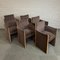 401 Break Chairs by Mario Bellini for Cassina, Italy, 1970s, Set of 6, Image 4