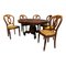 Tavolo e sedie Napoleone III, set di 7, Immagine 1