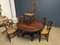 Napoleon III Table and Chairs, Set of 7 2