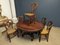 Napoleon III Table and Chairs, Set of 7, Image 2