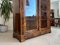 Vintage Biedermeier Vitrine aus Holz 16