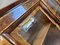 Vintage Biedermeier Vitrine aus Holz 28