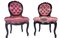 Pink Barocco Armchairs, Set of 2, Image 2