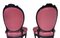 Pink Barocco Armchairs, Set of 2, Image 7