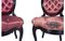 Pink Barocco Armchairs, Set of 2, Image 4