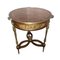 Antique Louis XVI Side Table with Bronze Edges, Image 1