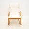 Vintage Swedish Rocking Chair in Satin Birch, 1960s, Image 2