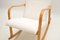 Vintage Swedish Rocking Chair in Satin Birch, 1960s, Image 9