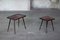 Vintage Low Ceramic Tables from Brothers Jean & Robert Cloutier, 1950s, Set of 2 17