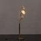 Stehlampe aus Muranoglas & Messing mit 3 Glasschirmen, Italien, 1970er 4