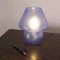 Blue Murano Glass Mushroom Table Lamp, Italy 2