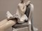 Porcelain Bailarina sentada en una silla Lladró, Spain, 1960s, Image 9