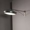 Glass and Steel Wall Light from Stilnovo 8