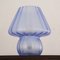 Blue Murano Glass Mushroom Table Lamp, Italy, Image 4