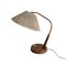 Mid-Century Danish Modern Desk Lamp from Temde, 1950s 1