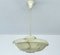 Art Deco Pendant Light in Glass, 1950s 3