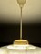 Lámpara colgante Art Déco de vidrio, años 50, Imagen 8