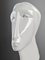 Skulptur Büste im Art Deco Stil aus Keramik, 1980er 4