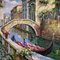 Passage to San Marco, 1990s, Oil on Canvas, Framed 4