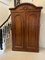 Antique Victorian Figured Mahogany Wardrobe, 1860, Image 1