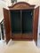 Antique Victorian Figured Mahogany Wardrobe, 1860 3