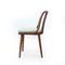 Dining Chairs in Bent Dark Oak from Jitona, Former Czechoslovakia, 1960s, Set of 4, Image 11